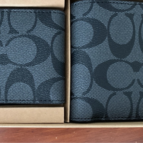 Coach Black Key and Card Holder Accessories - Picture 1 of 2